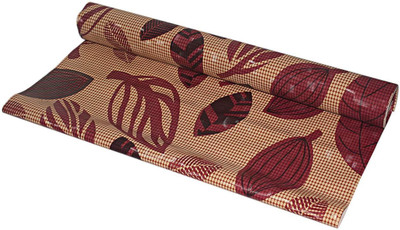 ZITIN Rectangular Pack of 1 Table Placemat(Brown, PVC)