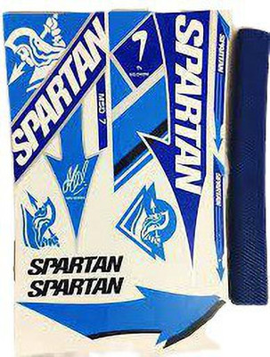Kyrios Sparatn Cricket Bat Sticker With Grip MS Dhoni Edition Bat Sticker(Blue)