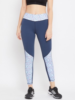 JUMP USA Printed Women Blue Tights