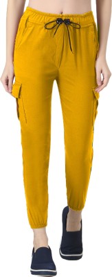 VEDANSH ENTERPRISES Slim Fit Women Yellow Trousers