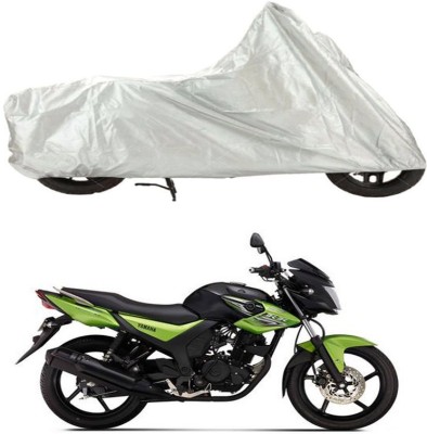 Bull Rider Waterproof Two Wheeler Cover for Yamaha(SZ-RR, Silver)