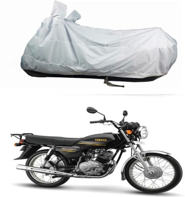 Bull Rider Waterproof Two Wheeler Cover for Yamaha(Crux, White)