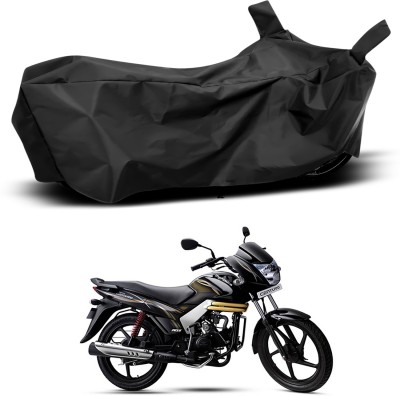 Ascension Two Wheeler Cover for Mahindra(Centuro, Black)