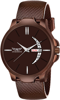 ANALOGUE All Brown Day and Date Functioning Dial & Silicon Mesh Strap Scratch Resistant 1 Year Warranty Water Resistant Quartz Boys Series All Brown Day and Date Functioning Dial & Silicon Mesh Strap Scratch Resistant 1 Year Warranty Water Resistant Quartz Boys Series Analog Watch - For Men ANALOGUE All Brown Day and Date Functioning Dial & Silicon Mesh Strap Scratch Resistant 1 Year Warranty Water Resistant Quartz Boys Series All Brown Day and Date Functioning Dial & Silicon Mesh Strap Scratch Resistant 1 Year Warranty Water Resistant Quartz Boys Series Analog Watch - For Men