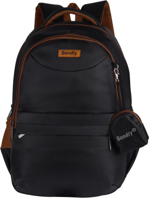 Bendly ER-14-BLK 35 L Laptop Backpack(Black)