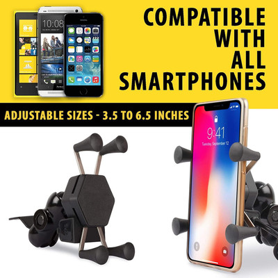 AXWee A-12 Bike Mobile Holder(Black)