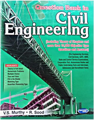 Question Bank in Civil Engineering 3rd/e {PB}(English, Paperback, Murthy V S)