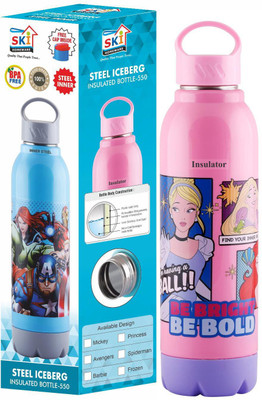 SKI Homeware by SKI 550 ml Plastic Bottle(Pack of 1, Pink)