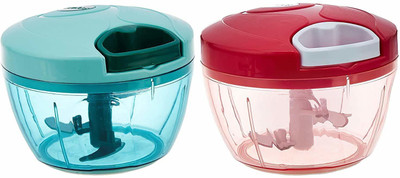 lvy and Lane Combo Of 2 Quick Vegetable Chopper Vegetable & Fruit Chopper(2 chopper)
