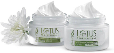 LOTUS Professional PhytoRx Whitening Brightening Day And Night Combo(2 Items in the set)