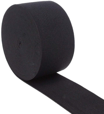 Megumi Elastic Thread and Cord Black Elastic(2 m)
