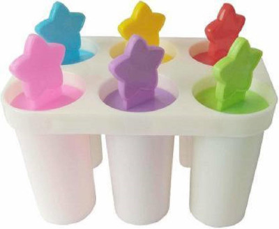 Cltllzen Ice Candy Maker Kulfi Maker Moulds Set Multicolor Plastic Ice Cube Tray Multicolor Plastic Ice Cube Tray(Pack of1)