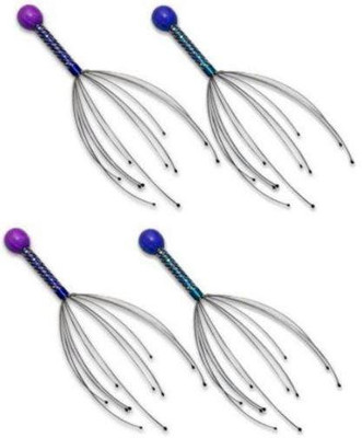 SBTs Scalp Head Massager NO 4 Scalp Head Massager NO 4 Massager(Black, Blue, Purple)