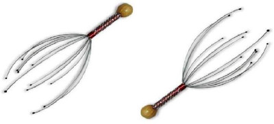 SBTs HEAD SCALP MASSAGER 2 P HEAD SCALP MASSAGER 2 P Massager(Brown, Black)