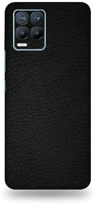OggyBaba realme 8 pro, realme 8pro Mobile Skin(Coal Black Leather With Matte Finish)