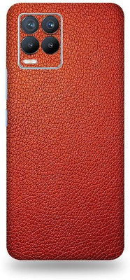 OggyBaba realme 8 pro, realme 8pro Mobile Skin(Charming Red Leather With Matte Finish)