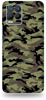 OggyBaba realme 8 pro, realme 8pro Mobile Skin(Military Blue Camouflage With Matte Finish)