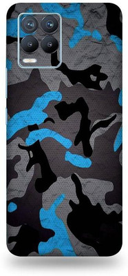 OggyBaba realme 8 pro, realme 8pro Mobile Skin(Military Blue Camouflage With Matte Finish)