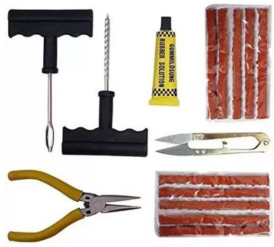 AutoGnix ® Tubeless Tyre Puncture Repair Kit Tubeless Tyre Puncture Repair Kit