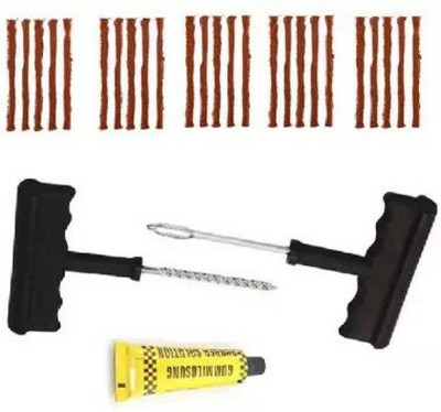 AutoGnix ® STRIPS-C25-15 Tubeless Tyre Puncture Repair Kit