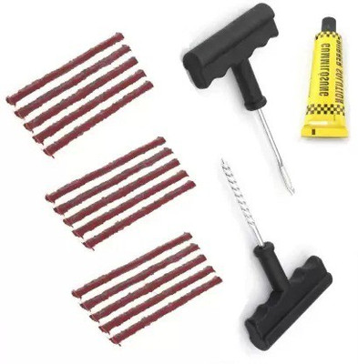 AutoGnix ® STRIPS124 Tubeless Tyre Puncture Repair Kit