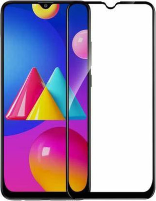 Bai and kaka Edge To Edge Tempered Glass for Samsung Galaxy F02s(Pack of 1)