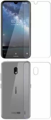 DEVOLD ENTERPRISES Front and Back Screen Guard for NOKIA 2.2(Pack of 2)