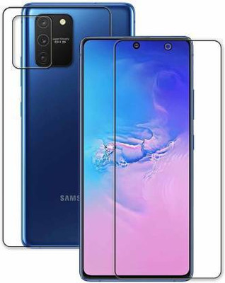 DEVOLD ENTERPRISES Front and Back Tempered Glass for Samsung Galaxy S10 Lite(Pack of 2)