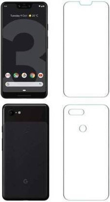 RENALD ENTERPRISES Front and Back Screen Guard for GOOGLE PIXEL 3XL(Pack of 2)