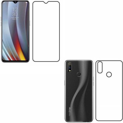 DEVOLD ENTERPRISES Front and Back Screen Guard for REALME 3 PRO(Pack of 2)