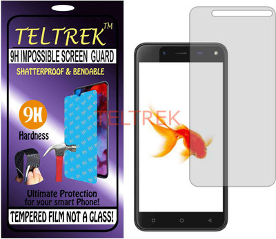 TELTREK Tempered Glass Guard for KARBONN TITANIUM FRAMES S7 (Flexible, Unbreakable)(Pack of 1)