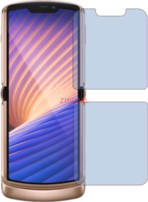 ZINGTEL Tempered Glass Guard for MOTOROLA MOTO RAZR 5G (Impossible AntiBlue Light)(Pack of 1)