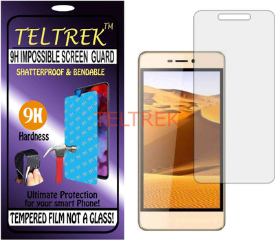 TELTREK Tempered Glass Guard for MICROMAX CANVAS JUICE A1 Q4251 (Flexible, Unbreakable)(Pack of 1)