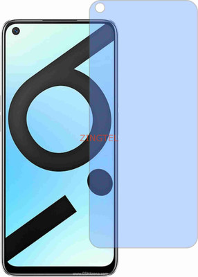 ZINGTEL Tempered Glass Guard for REALME 6I (INDIAN) (Impossible AntiBlue Light)(Pack of 1)
