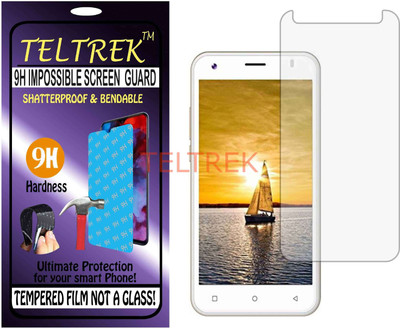 TELTREK Tempered Glass Guard for IVOOMI ME5 (Flexible, Unbreakable)(Pack of 1)