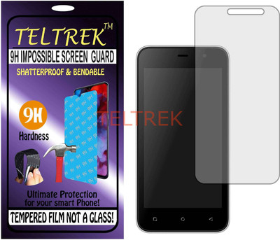 TELTREK Tempered Glass Guard for GIONEE P3S (Flexible, Unbreakable)(Pack of 1)