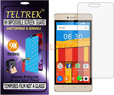 TELTREK Tempered Glass Guard for ITEL POWER PRO P41 (Flexible, Unbreakable)(Pack of 1)
