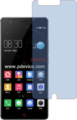 ZINGTEL Tempered Glass Guard for NUBIA Z17 LITE (Impossible AntiBlue Light)(Pack of 1)