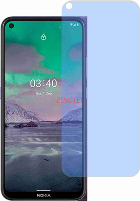 ZINGTEL Tempered Glass Guard for NOKIA 3.4 (Impossible AntiBlue Light)(Pack of 1)