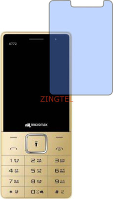 ZINGTEL Tempered Glass Guard for MICROMAX X 772 (Impossible AntiBlue Light)(Pack of 1)