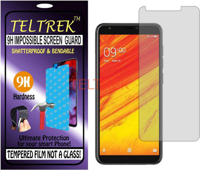TELTREK Tempered Glass Guard for LAVA Z91 (Flexible, Unbreakable)(Pack of 1)