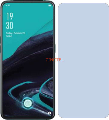 ZINGTEL Tempered Glass Guard for OPPO CPH 1945 (RENO2 Z) (Impossible AntiBlue Light)(Pack of 1)