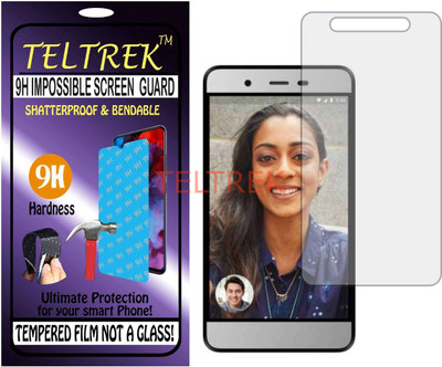 TELTREK Tempered Glass Guard for MICROMAX VDEO 1 Q4001 (Flexible, Unbreakable)(Pack of 1)