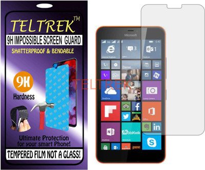 TELTREK Tempered Glass Guard for MICROSOFT LUMIA 640 XL LTE DUAL SIM (Flexible, Unbreakable)(Pack of 1)