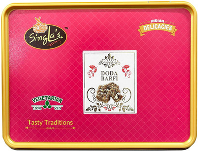 Singla Sweets Dodha Barfi Sweets Very Delicious Sweet 1kg Box(1000 g)