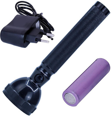 JY-SUPER JY-8970 High Power Macro Halogeno Technology 1W Range-200m Torch(Black, 15 cm, Rechargeable)