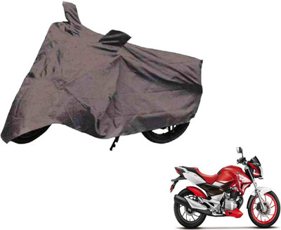 dhcreation Two Wheeler Cover for Hero(CBZ Extreme, Grey)