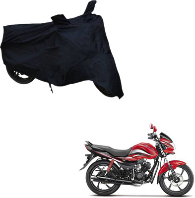 THE REAL ARV Two Wheeler Cover for Hero(Passion Pro, Black)