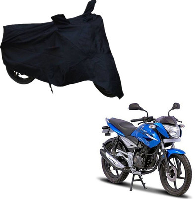 THE REAL ARV Two Wheeler Cover for Bajaj(XCD 125cc, Black)