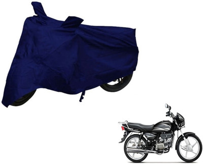 Auto Hub Two Wheeler Cover for Hero(Splendor Plus, Blue)